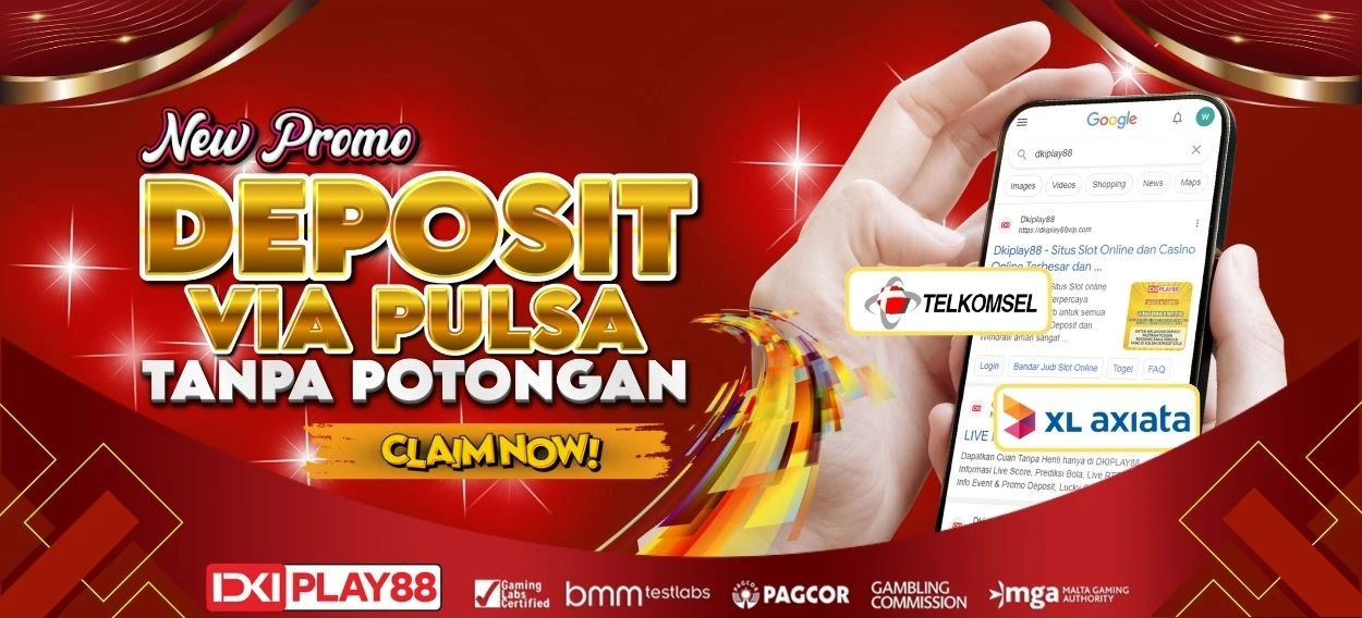 DEPOSIT PULSA POTONGAN 0%