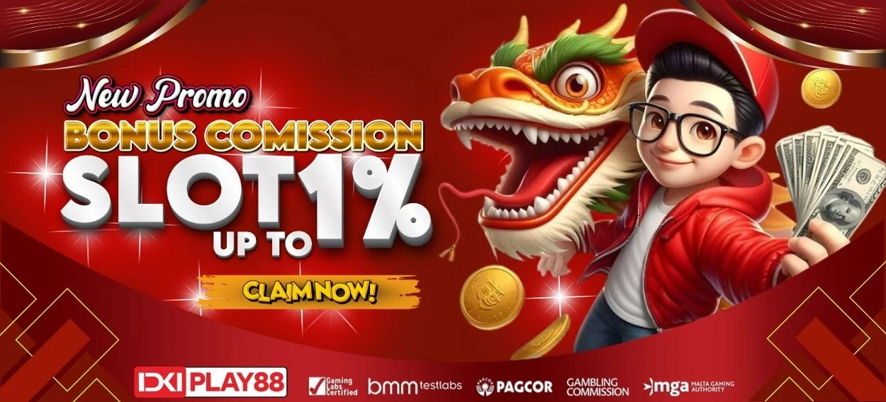 Bonus Commission Live Casino & Slot Up To 1%