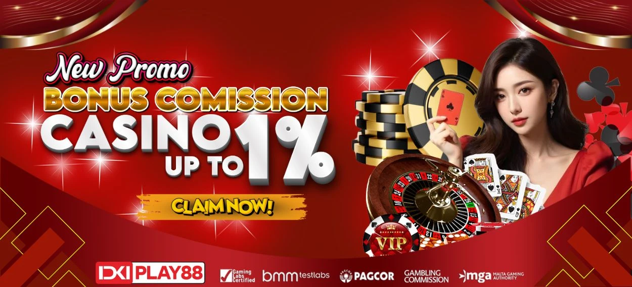 Bonus Commission Live Casino Up To 1%