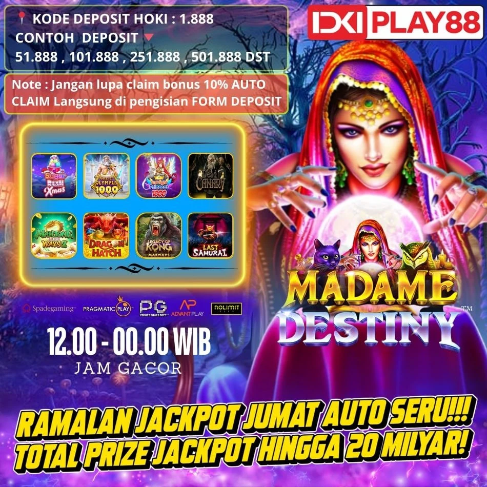 🔮 RAMALAN JACKPOT JUMAT AUTO SERU!!!